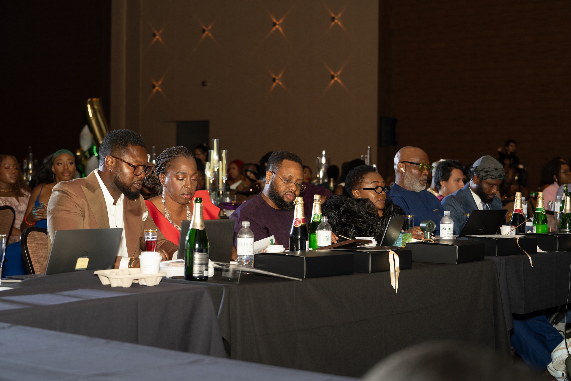 Judges and audience
