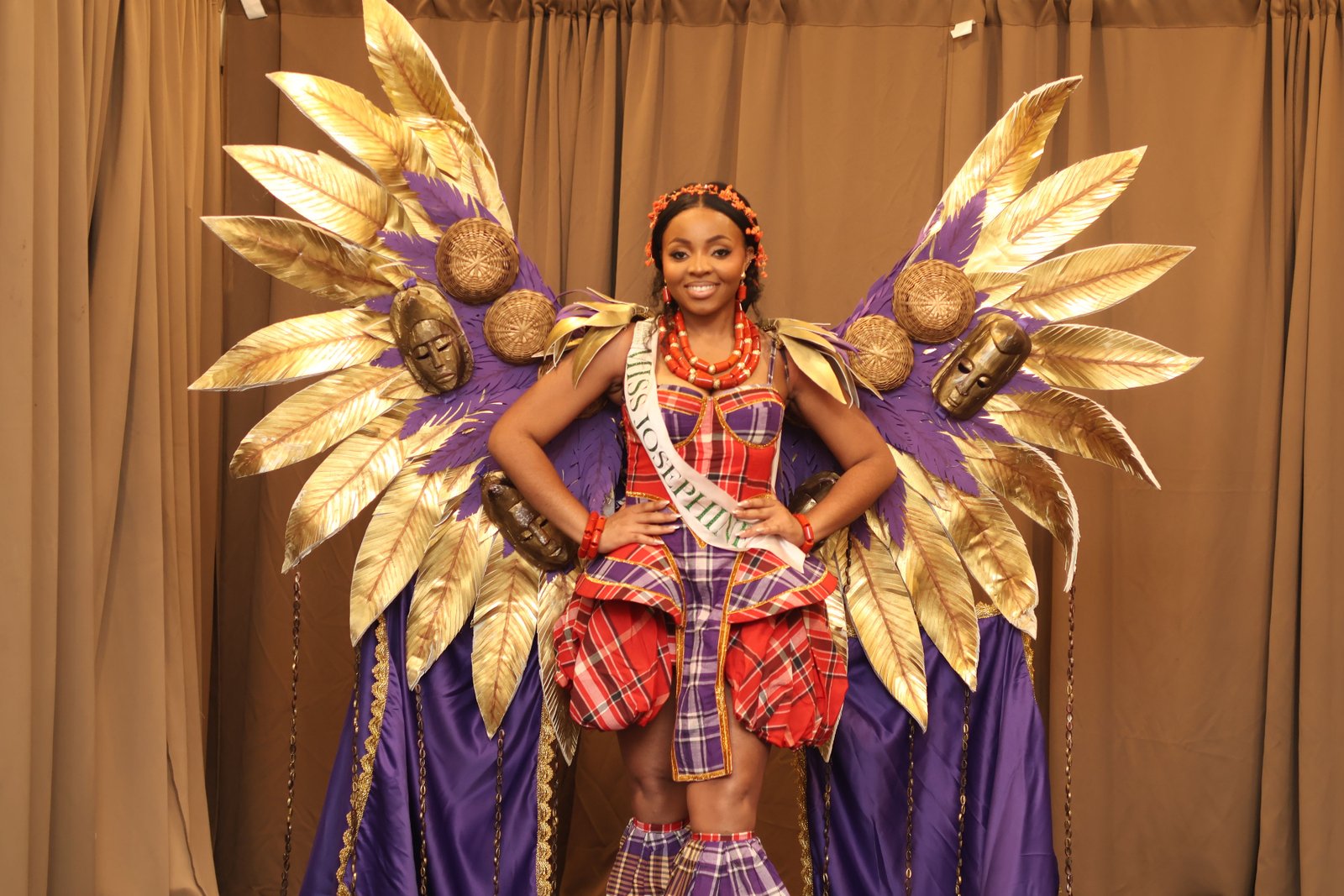 Miss Diaspora cultural contestant portrait